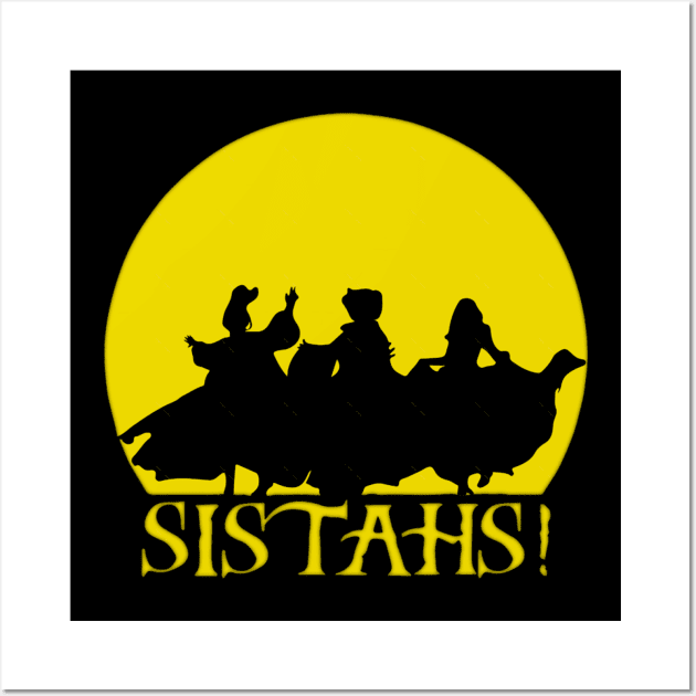 Hocus Pocus Sistahs Wall Art by gallaugherus